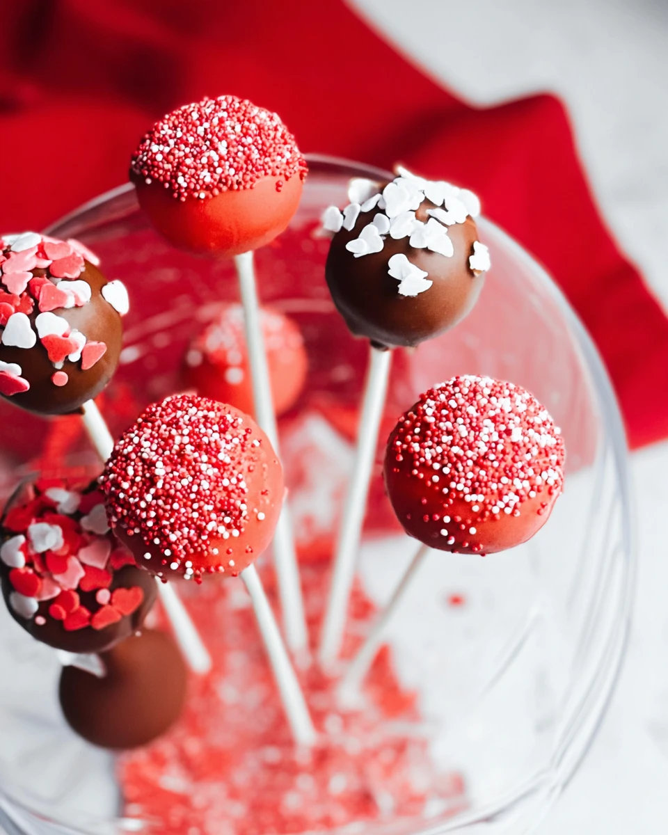 Valentine’s Cake Pop