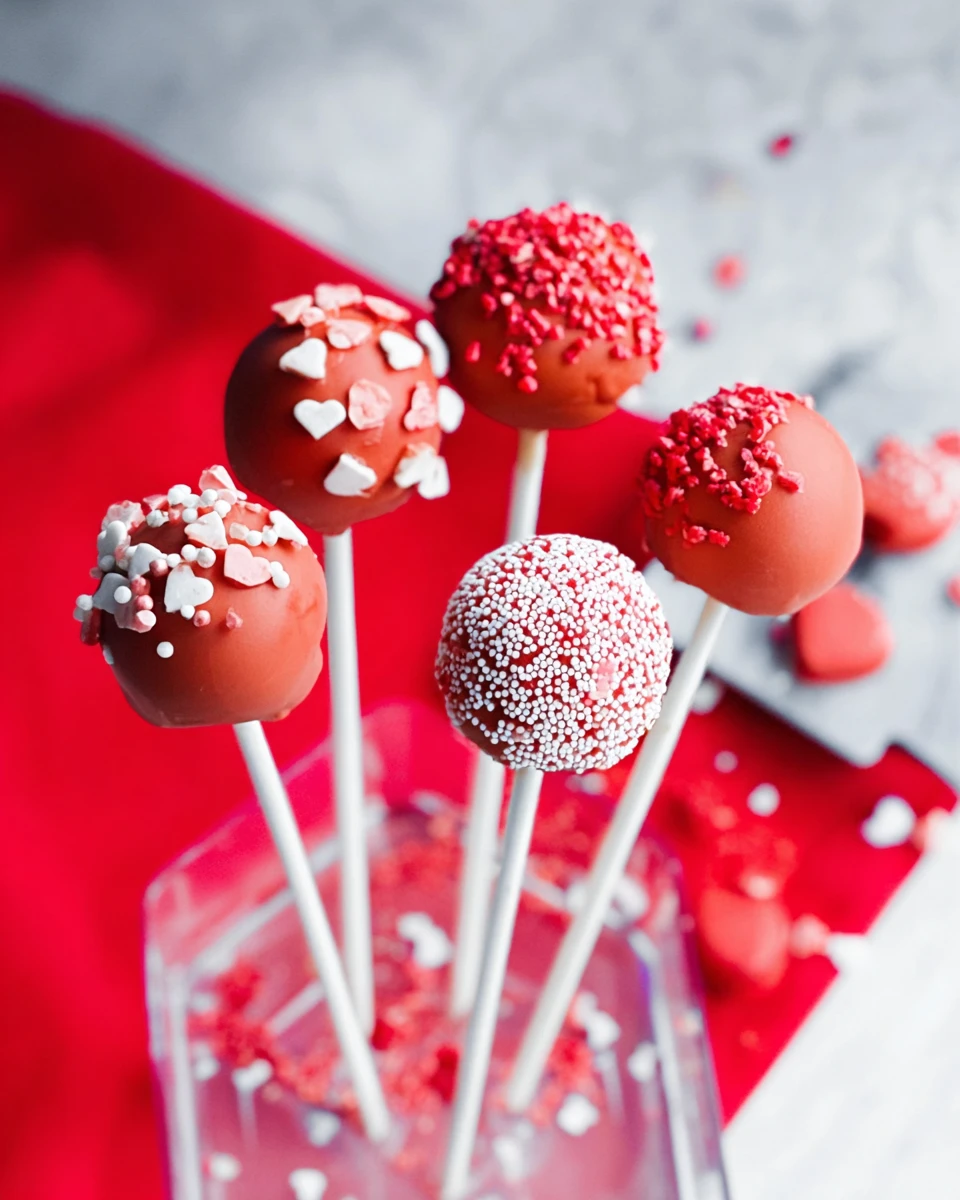 Valentine’s Cake Pop