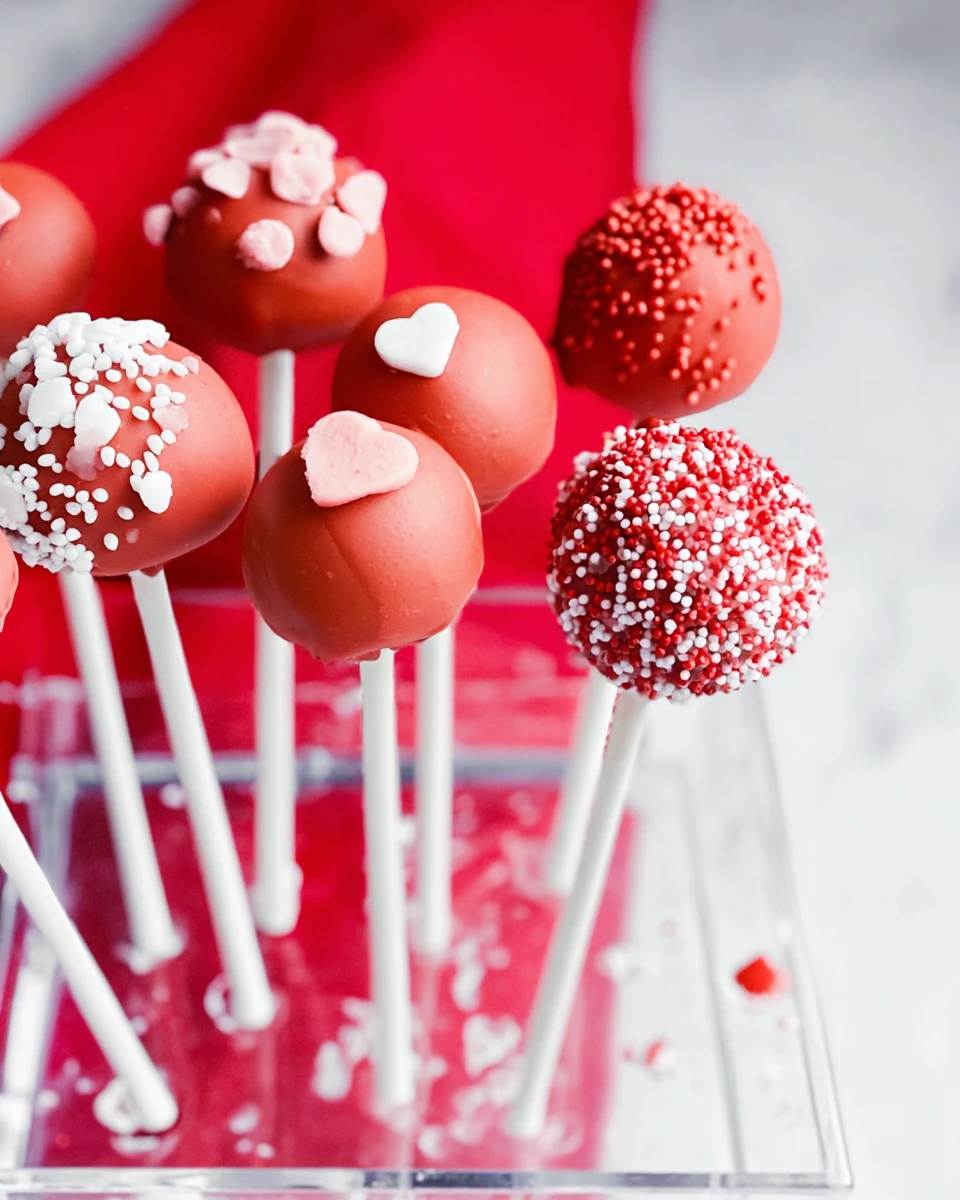 Valentine’s Cake Pop
