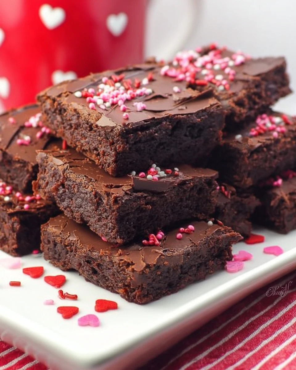 Valentine's Day Brownies