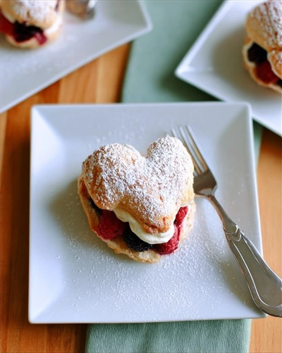 Valentine’s Day Cream Puffs