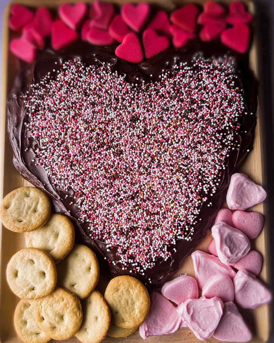 Valentine’s Day Frosting Board