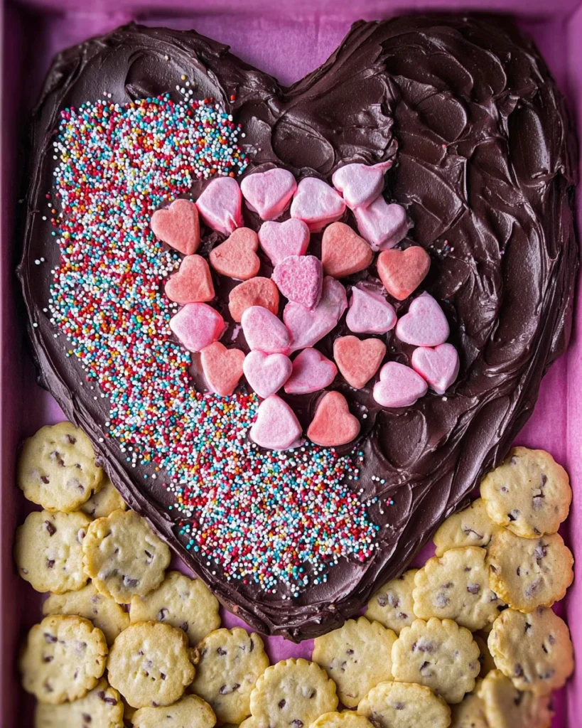 Valentine’s Day Frosting Board