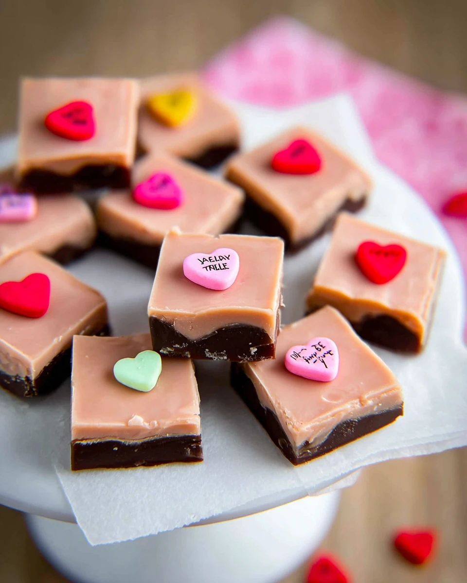 Valentine’s Day Fudge