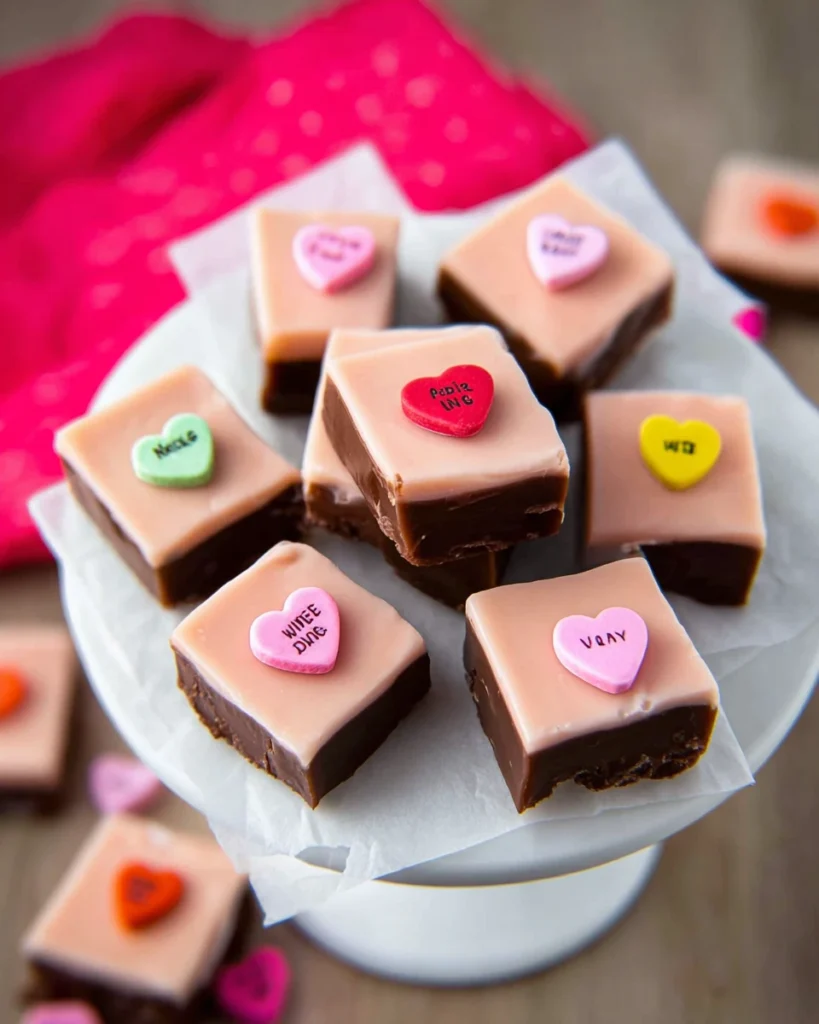 Valentine’s Day Fudge