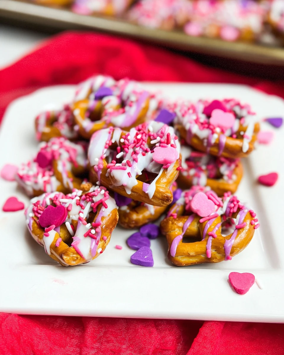 Valentine’s Day Pretzels