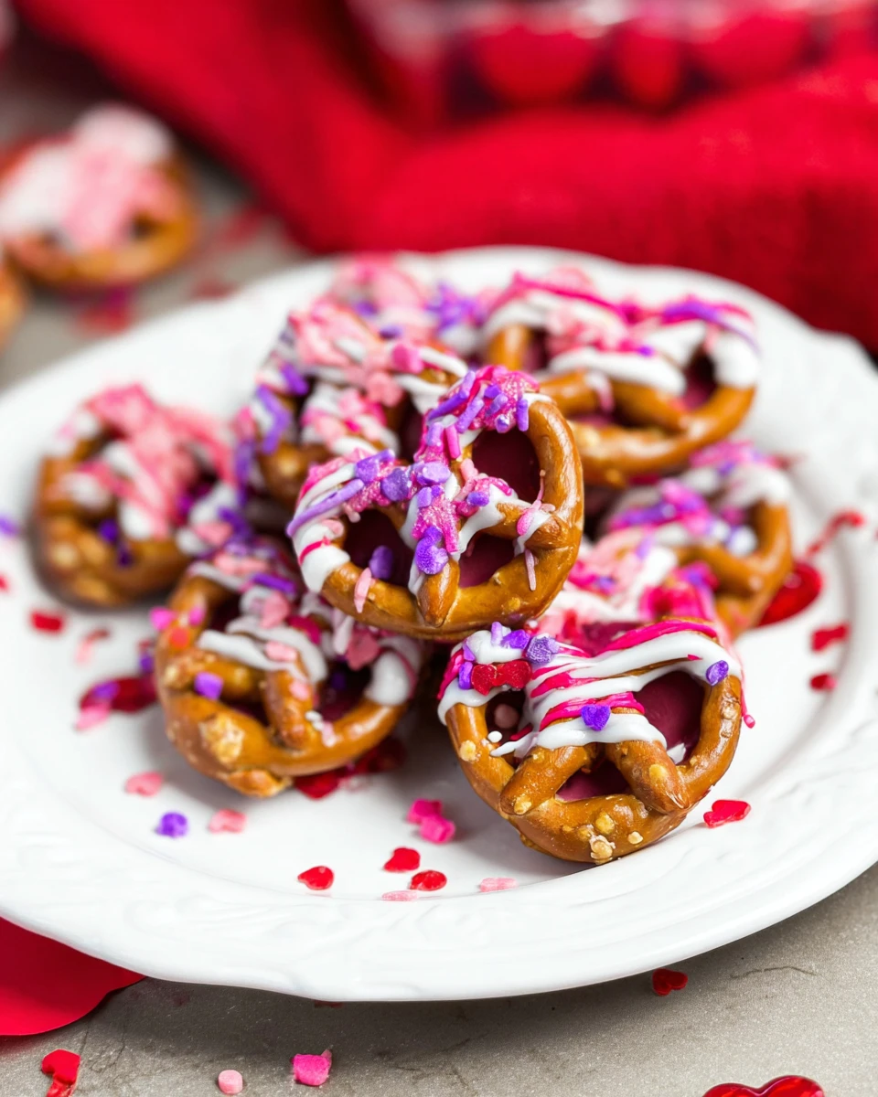 Valentine’s Day Pretzels