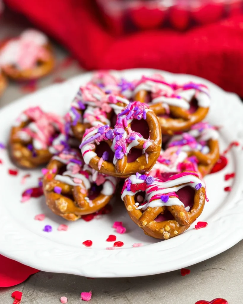 Valentine’s Day Pretzels