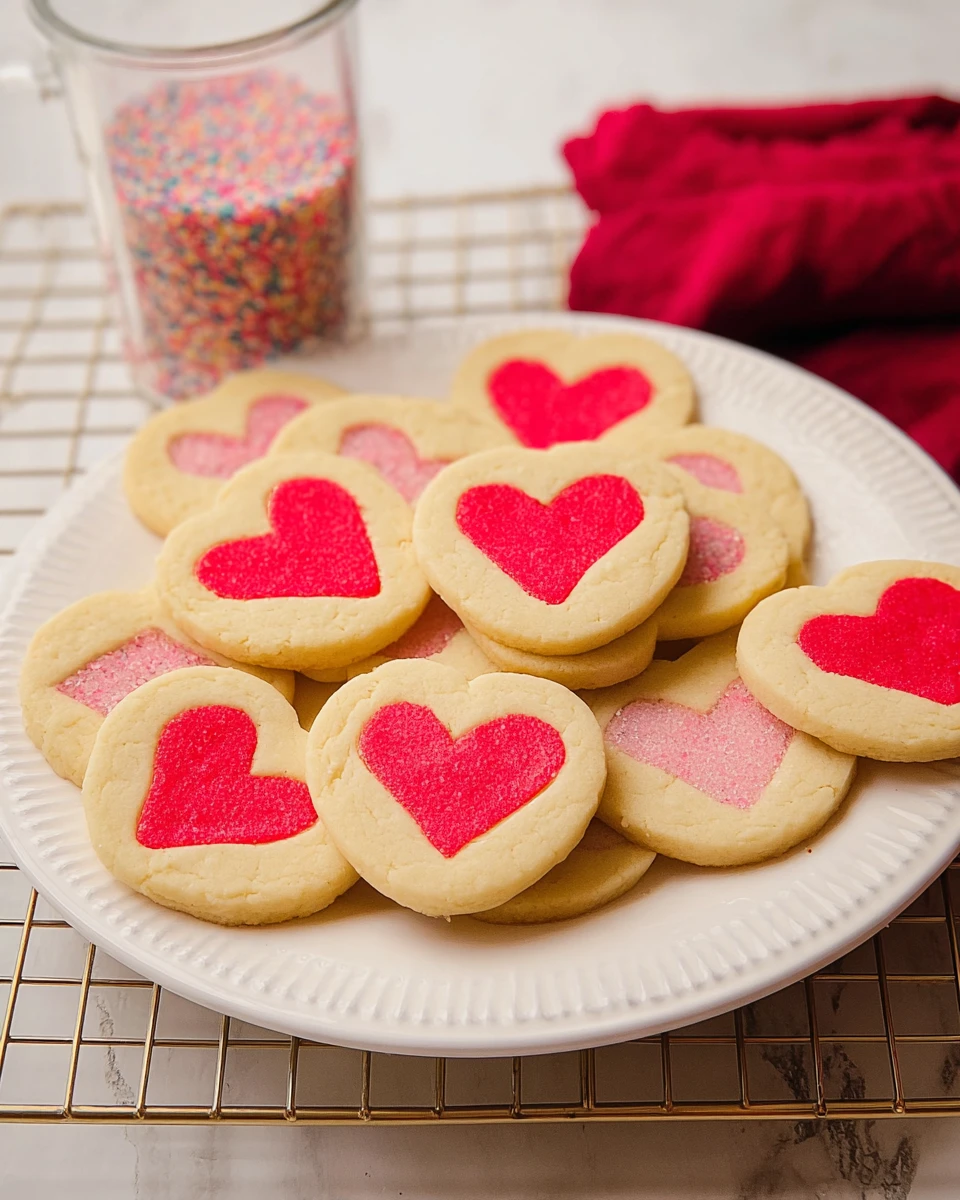 Valentine’s Day Slice and Bake Cookies