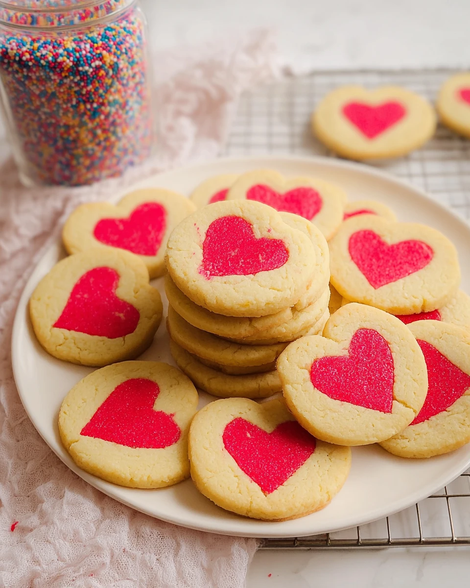 Valentine’s Day Slice and Bake Cookies