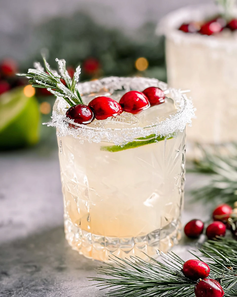 White Christmas Margarita
