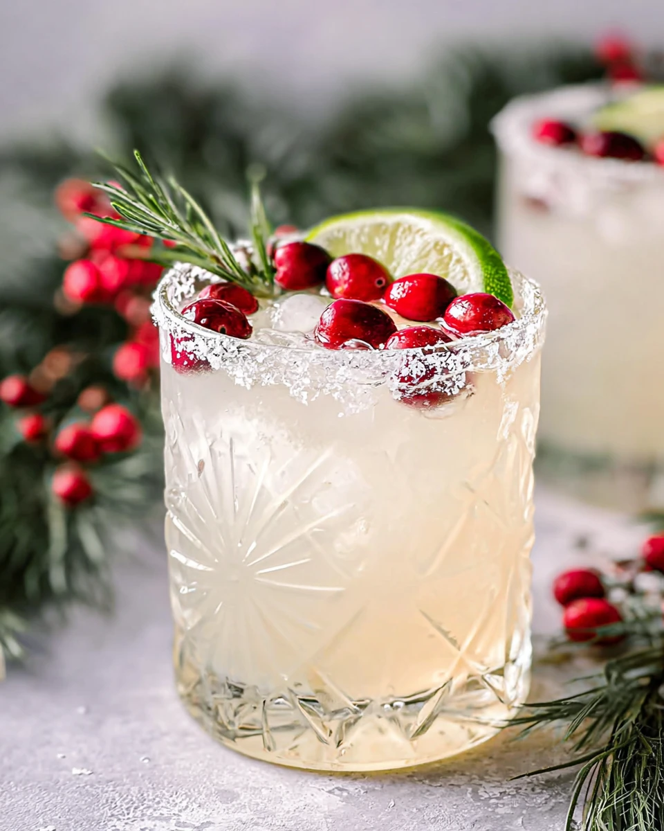 White Christmas Margarita