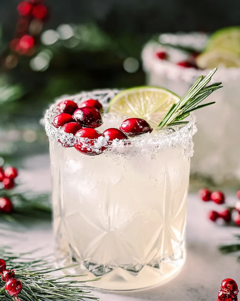 White Christmas Margarita
