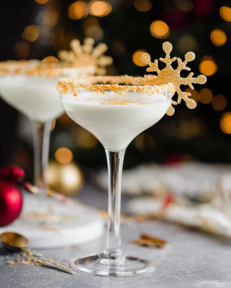 White Christmas Martini