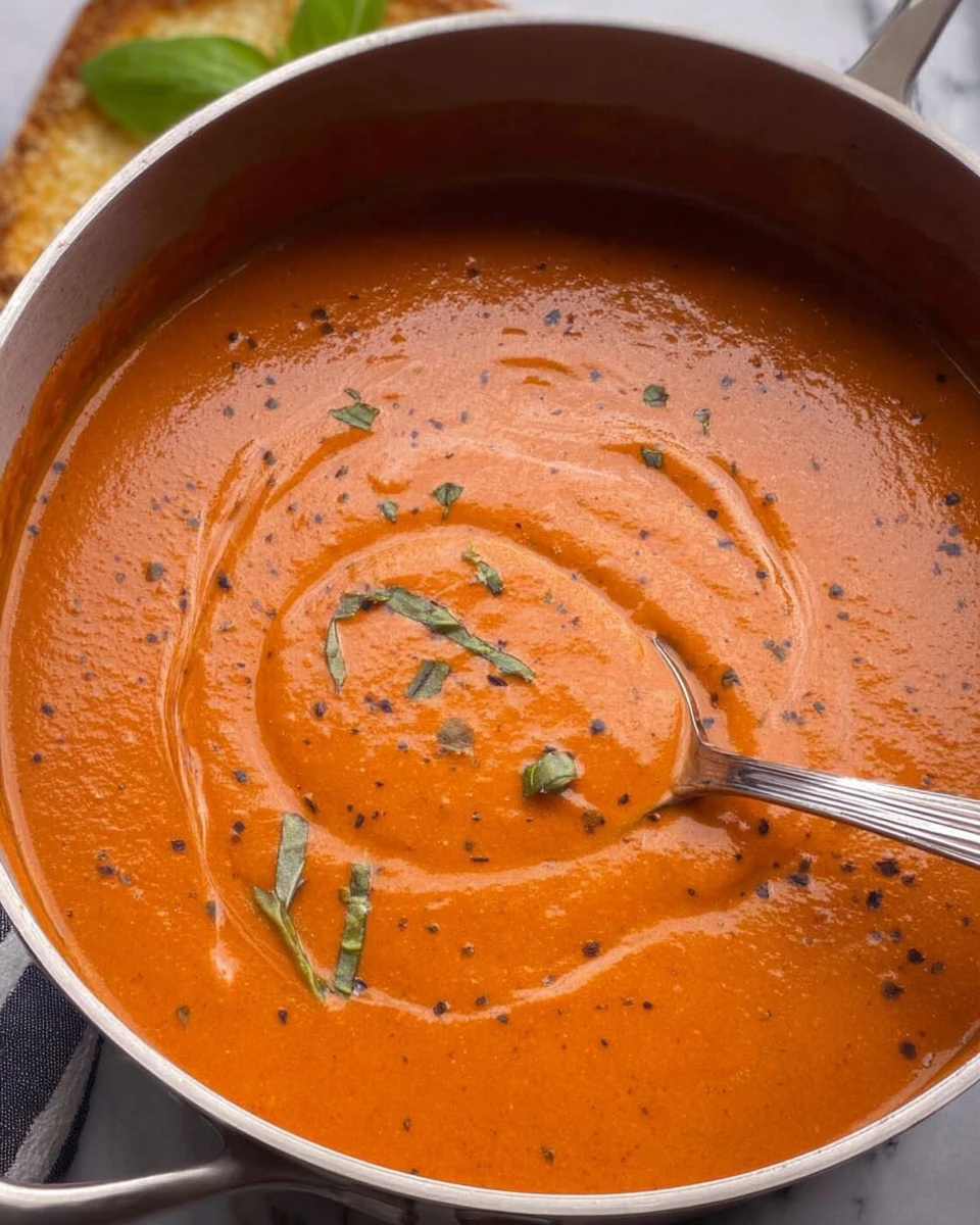 20 Minute Creamy Tomato Soup