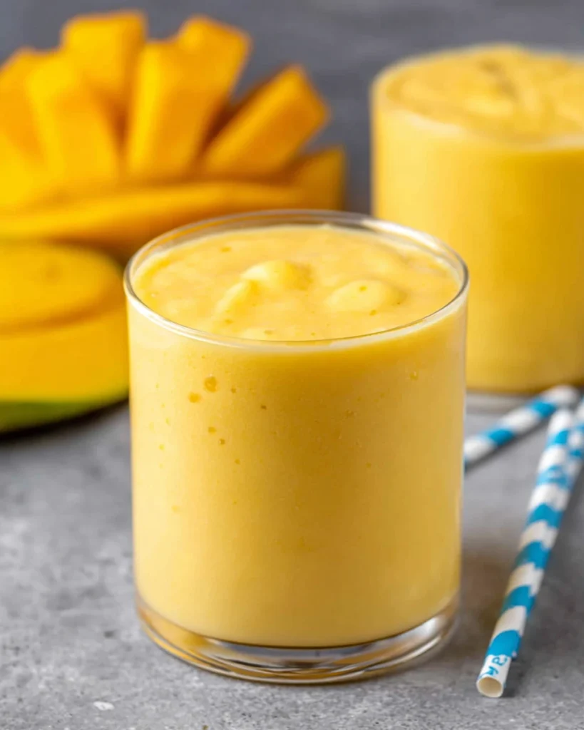 4 Ingredient Mango Smoothie
