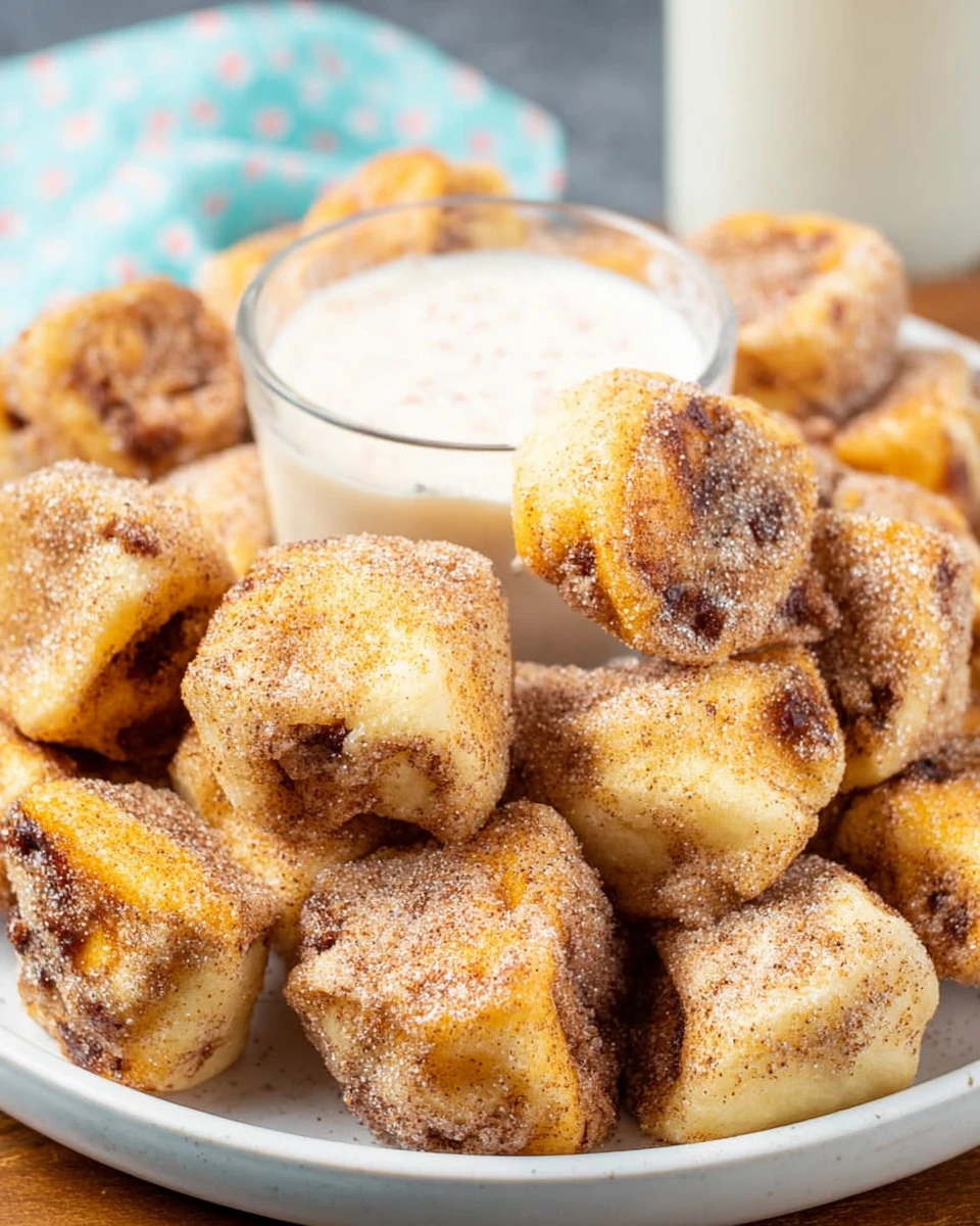 Air Fryer Cinnamon Roll Bites