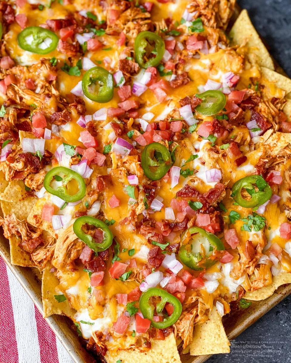 BBQ Chicken Nachos