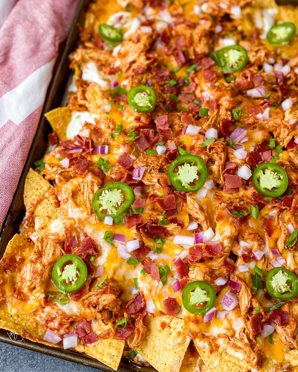 BBQ Chicken Nachos