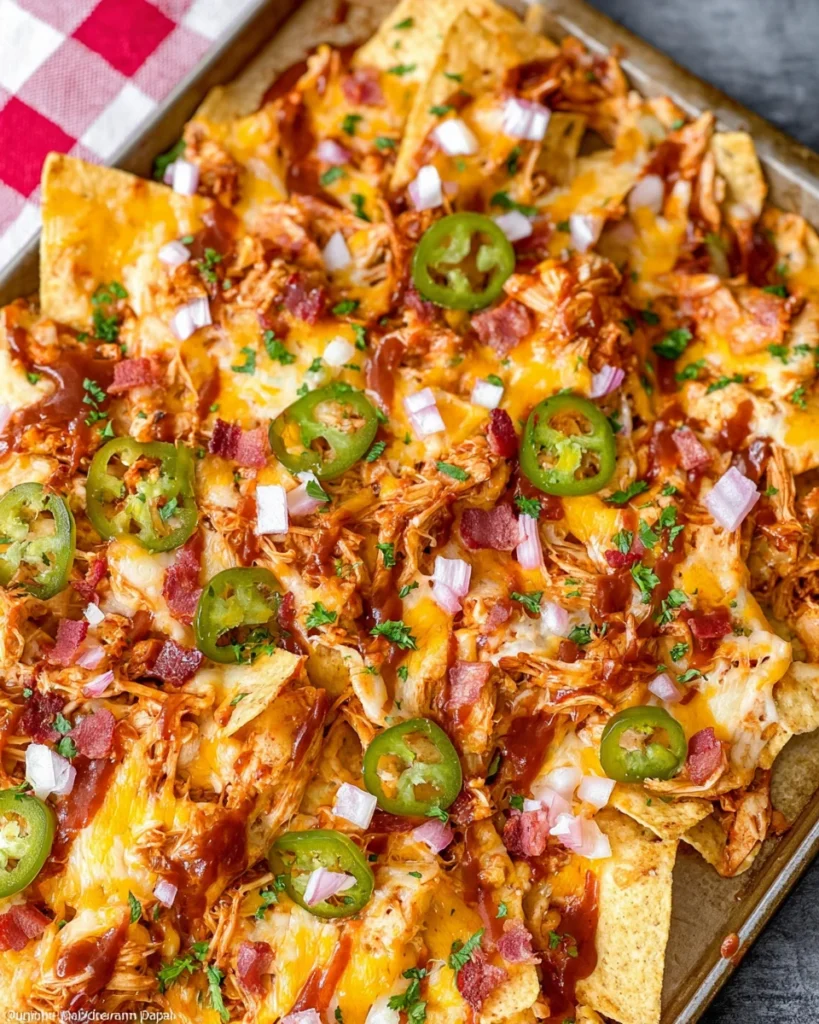 BBQ Chicken Nachos
