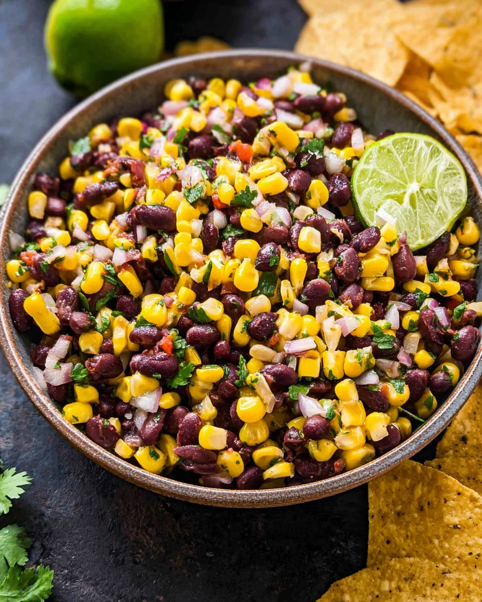 Black Bean and Corn Salsa