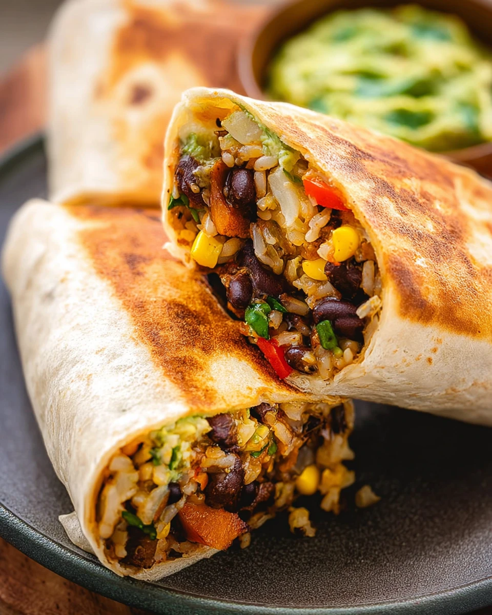 Black Bean and Veggie Burritos