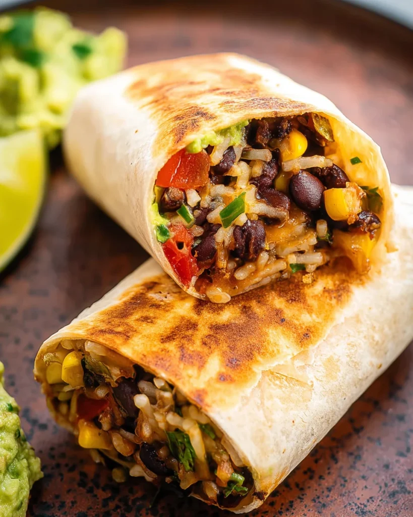 Black Bean and Veggie Burritos