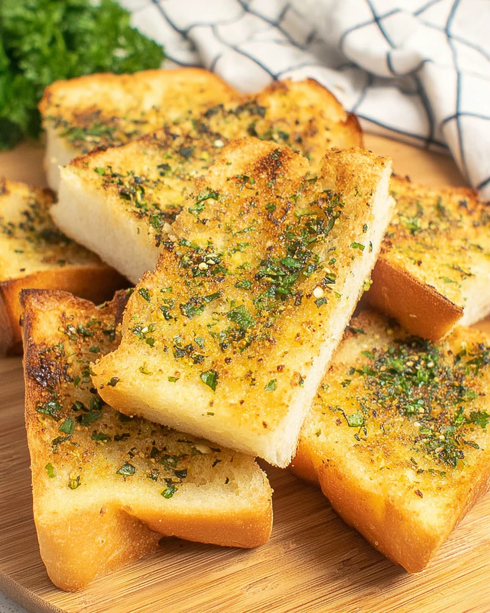 Blackstone Griddle Garlic Bread