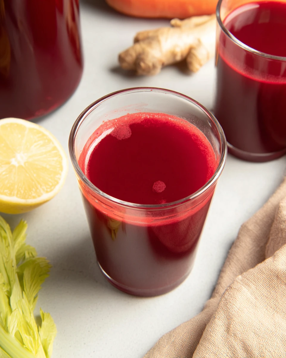 Blender Apple Beet Carrot Ginger Juice