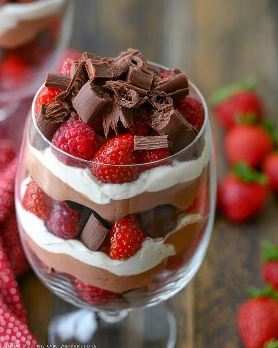 Brownies and Cream Fruit Trifle
