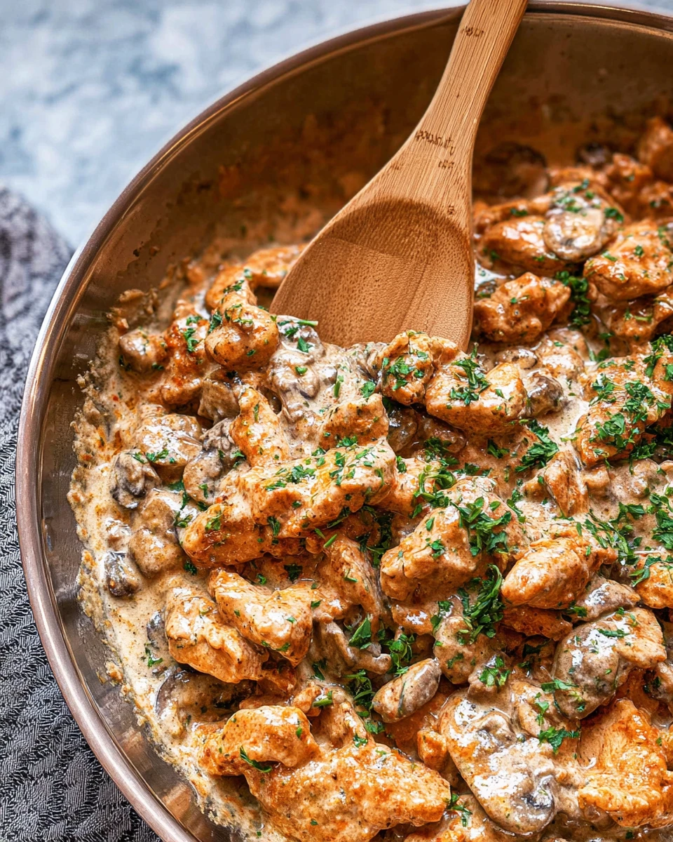 Chicken Stroganoff