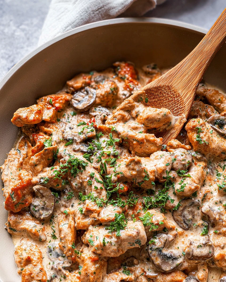 Chicken Stroganoff