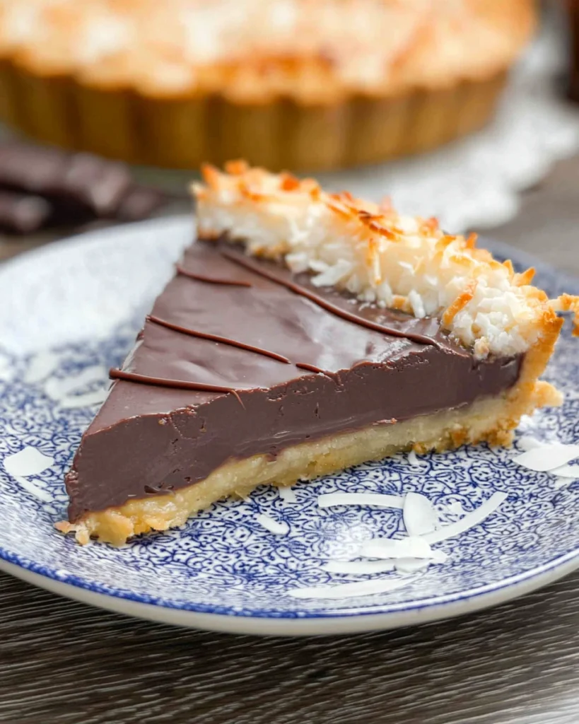 Chocolate Macaroon Pie