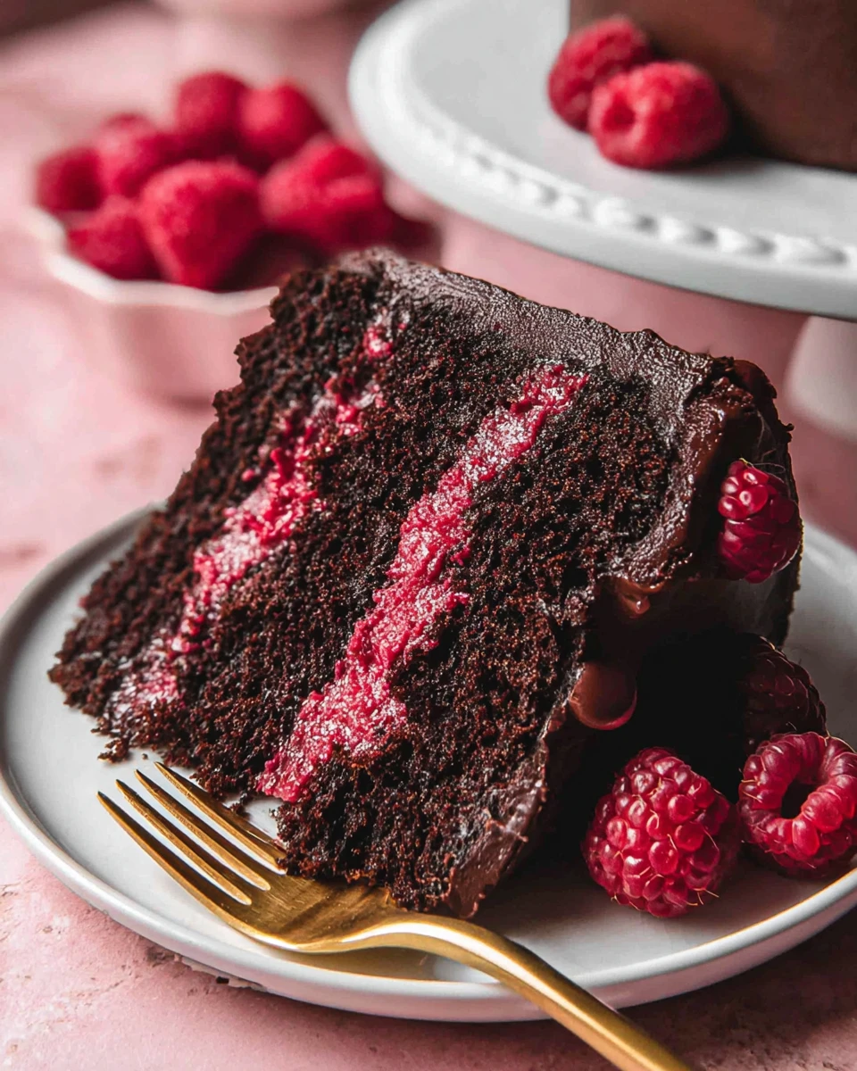 Chocolate Raspberry Cake