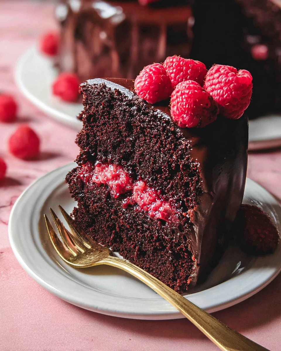 Chocolate Raspberry Cake