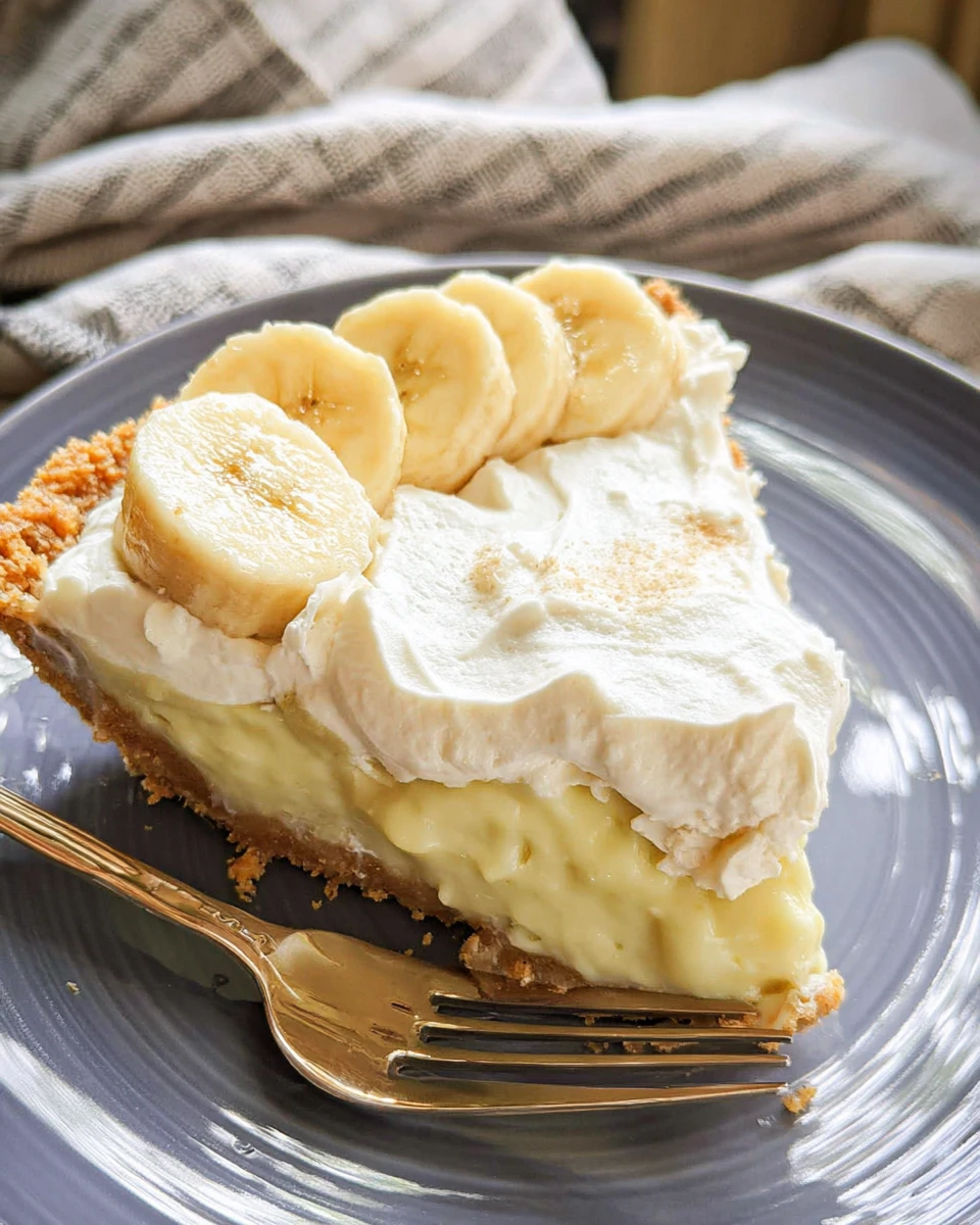 Easy Banana Cream Pie