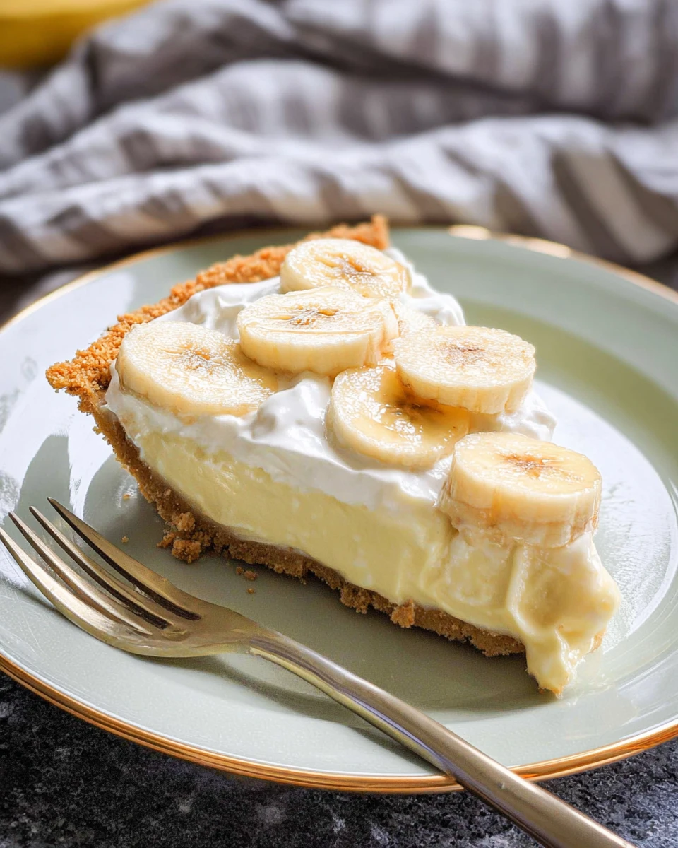 Easy Banana Cream Pie