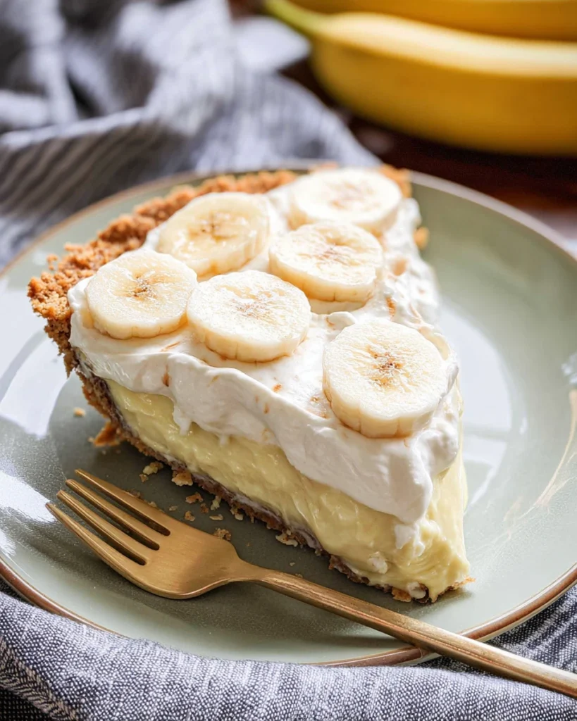 Easy Banana Cream Pie