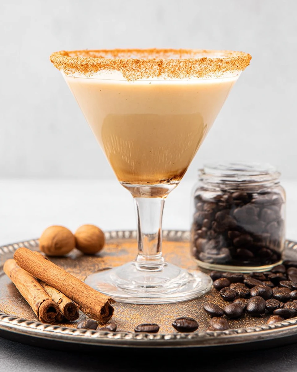 Eggnog Espresso Martinis