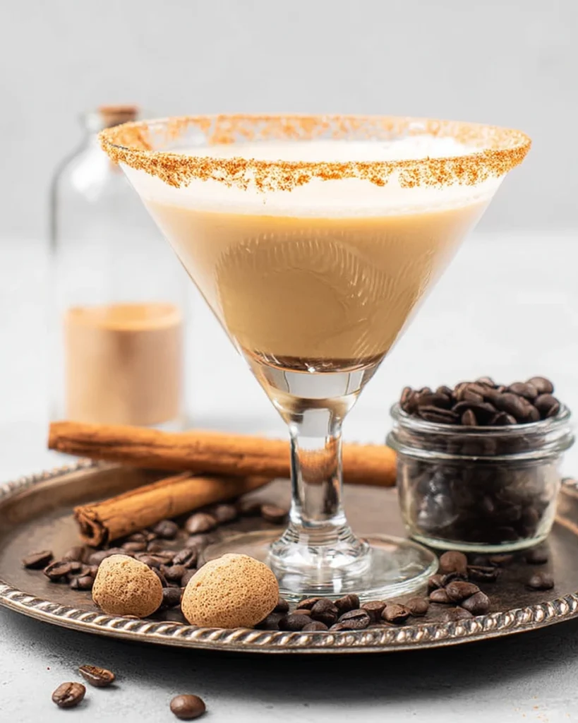 Eggnog Espresso Martinis