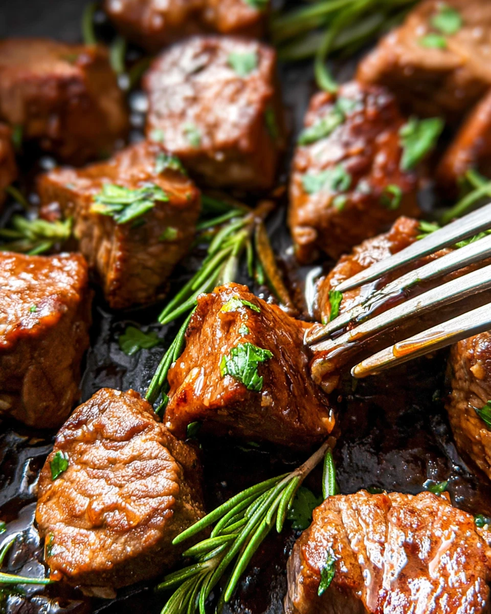 Garlic Butter Steak Bites