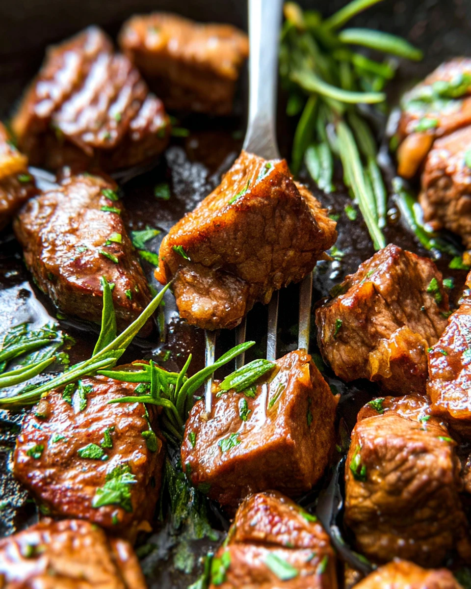 Garlic Butter Steak Bites