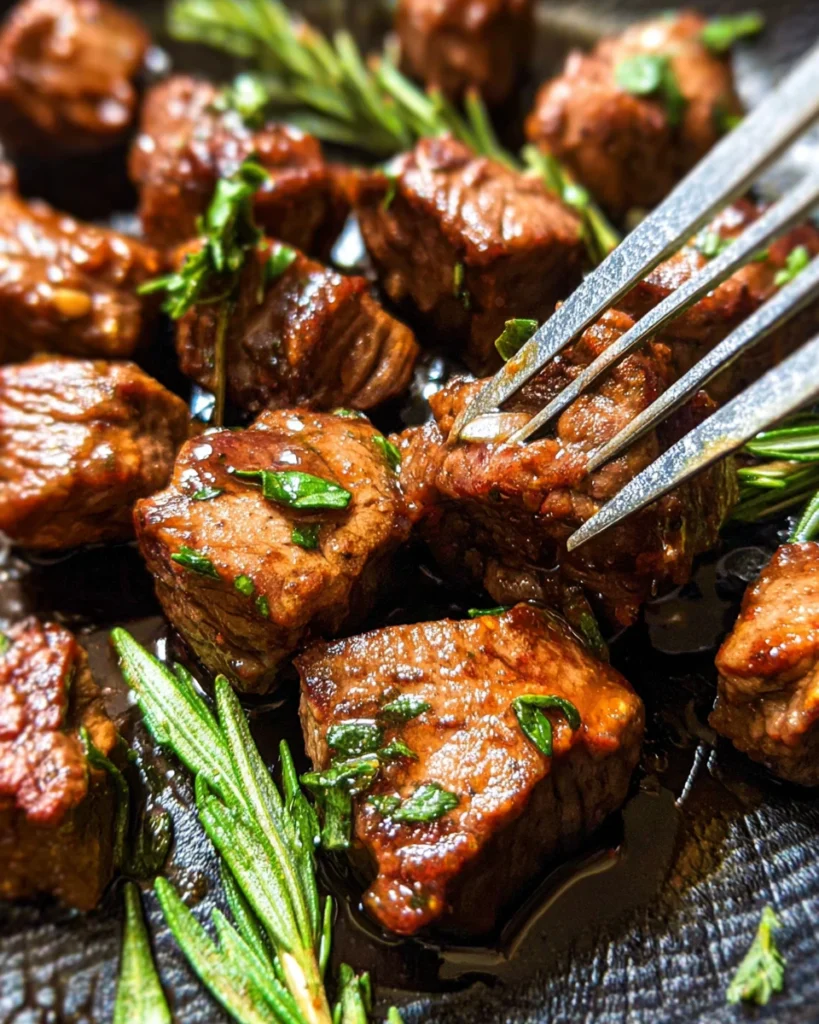 Garlic Butter Steak Bites