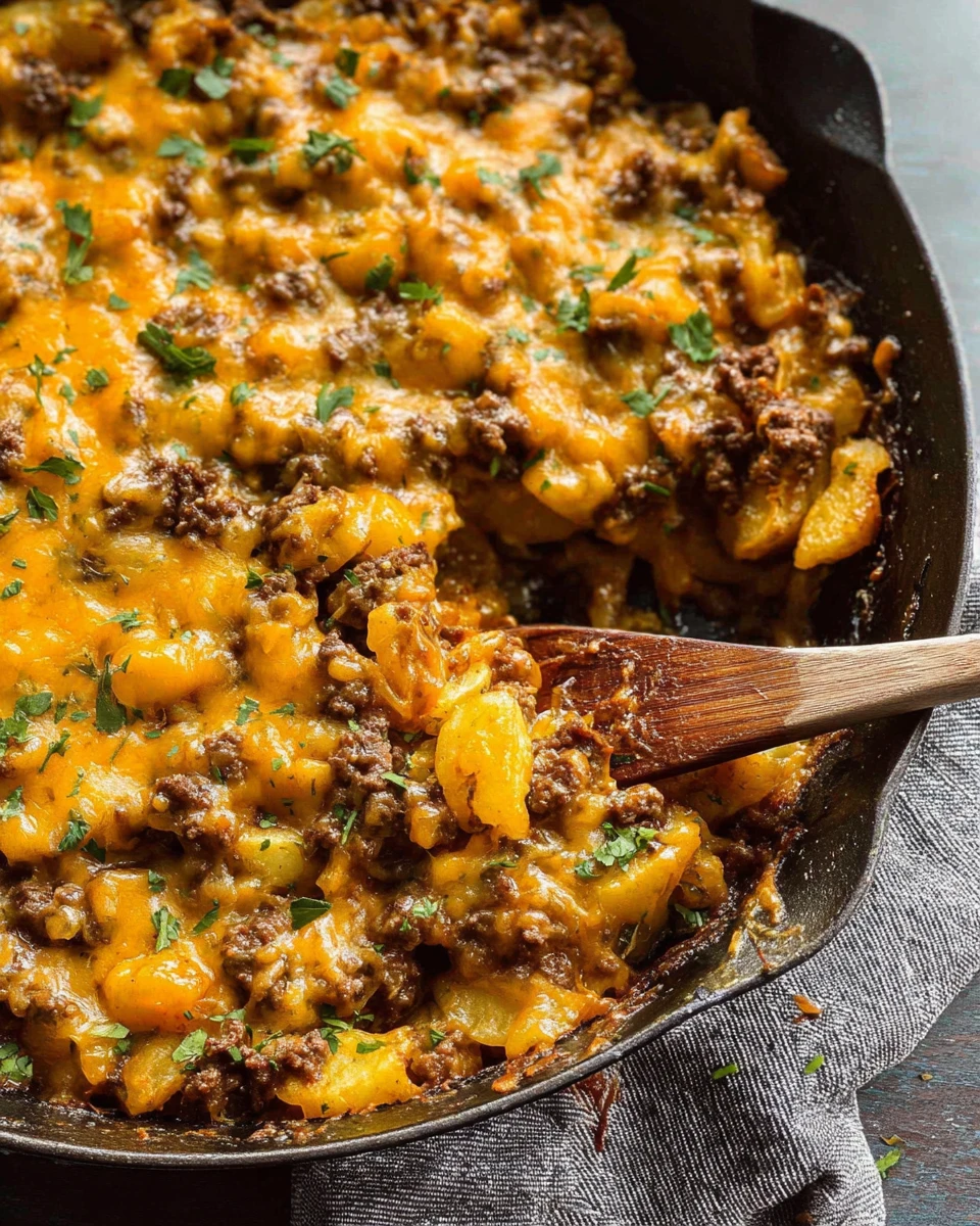 Ground Beef Potato Casserole