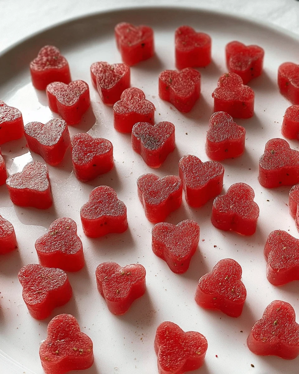 Healthy Strawberry Gummies