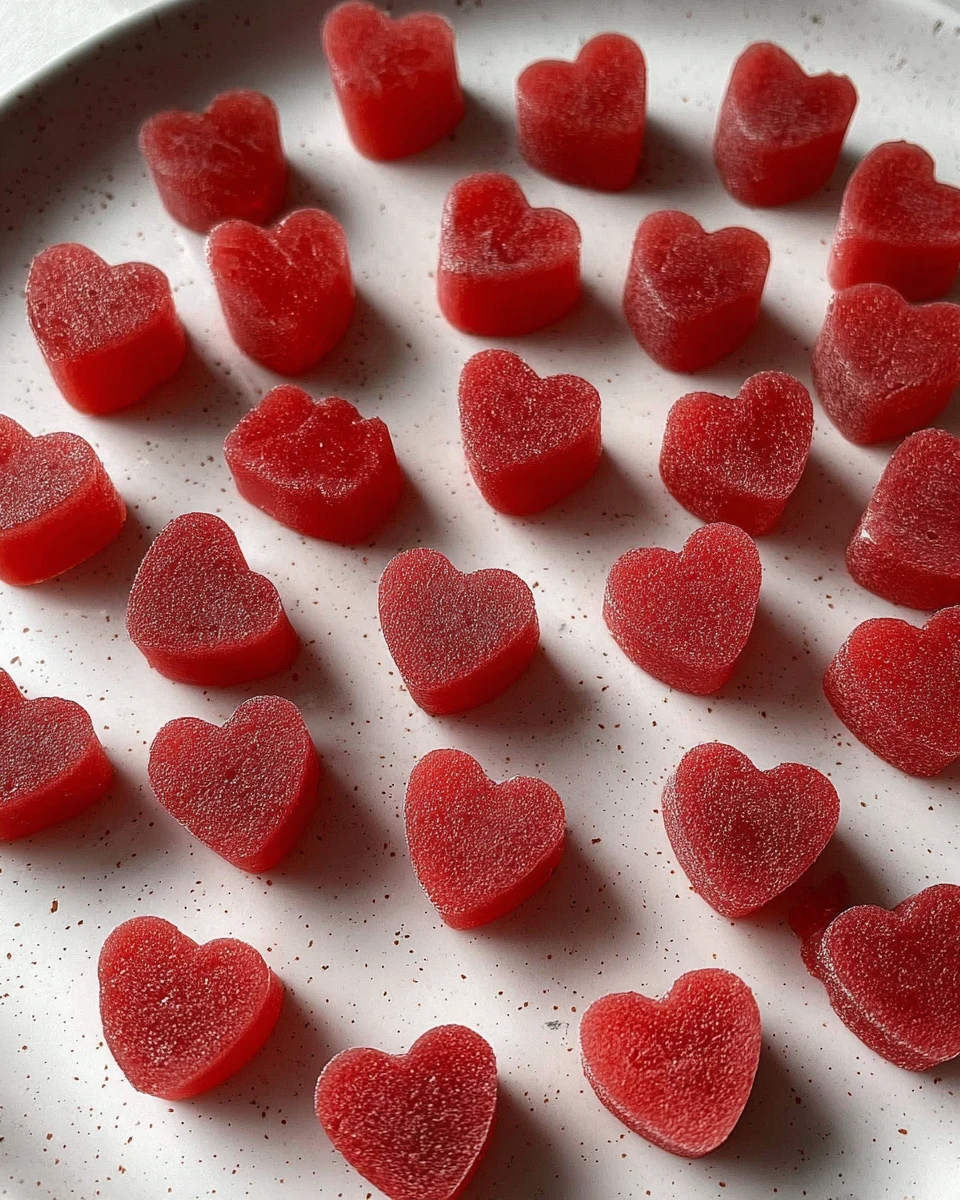 Healthy Strawberry Gummies