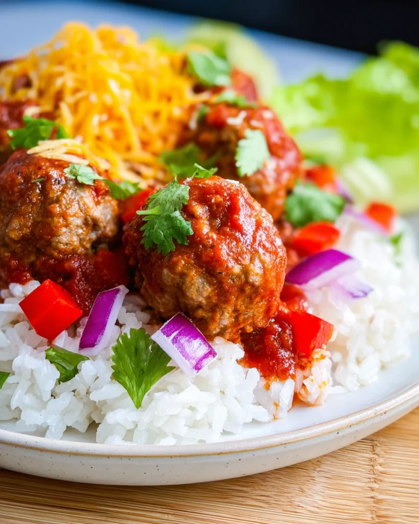 Mexican Meatballs