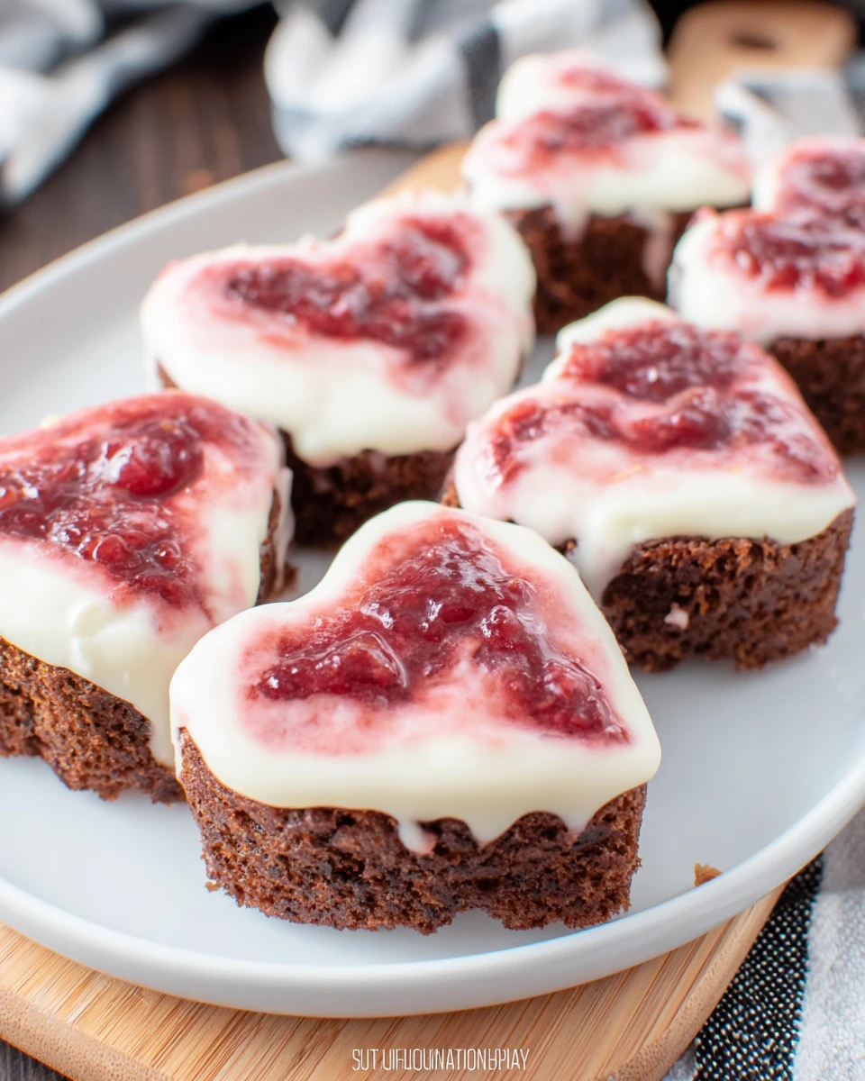 Mini Heart Cakes for Valentine’s Day