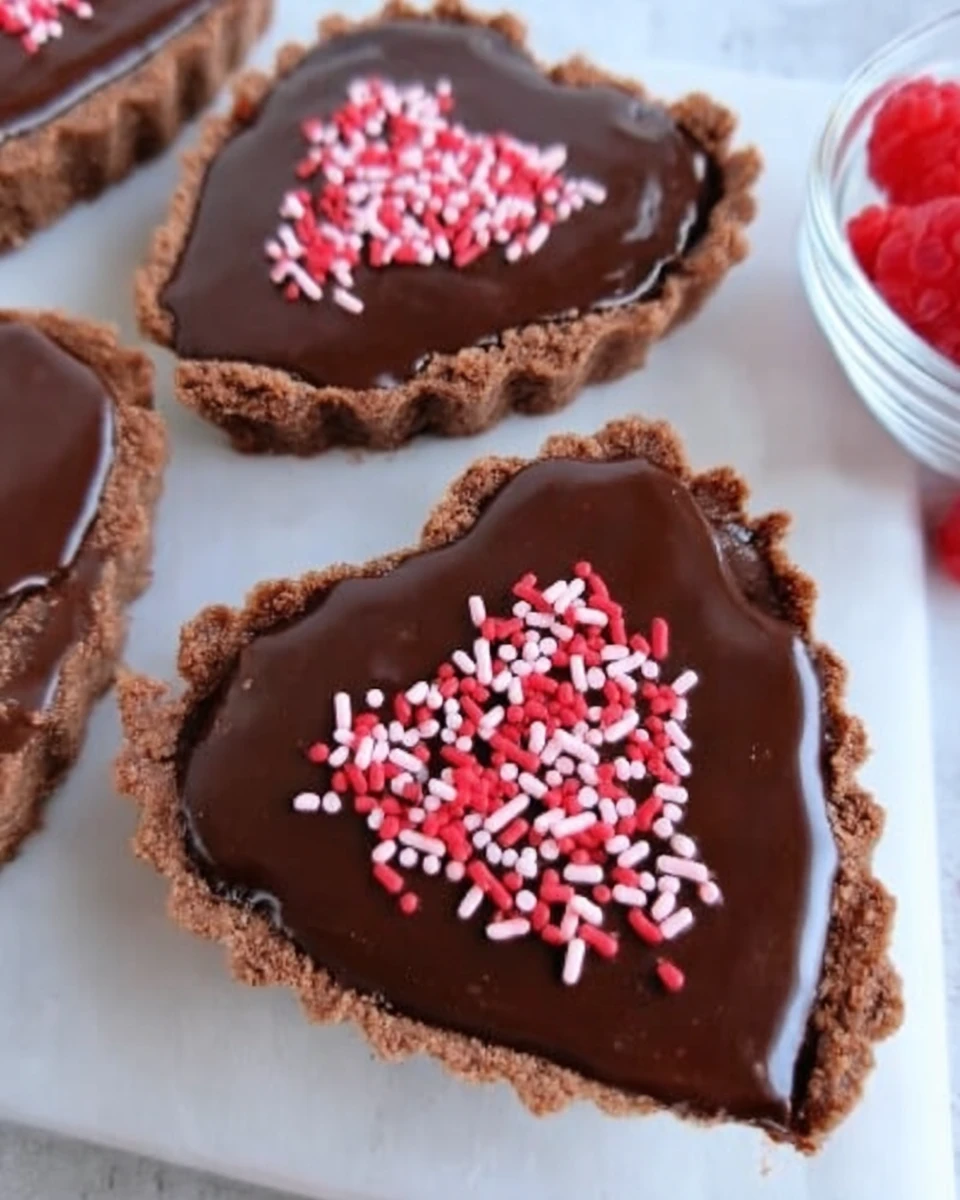 No Bake Chocolate Tart
