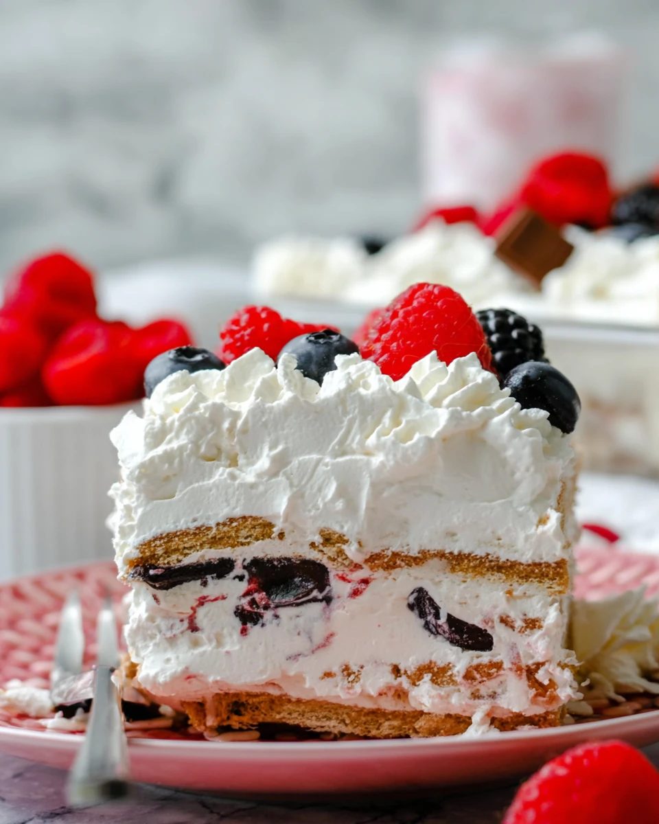 No Bake Icebox Cake